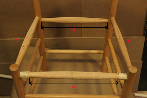 Measure J-39 chair